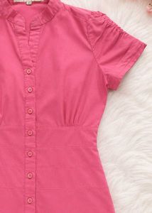 Chic Pink Button-Up Top🌸