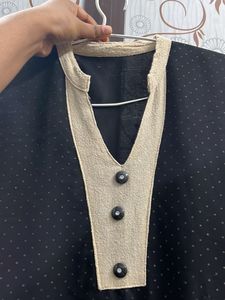 Elegant Black Kurta