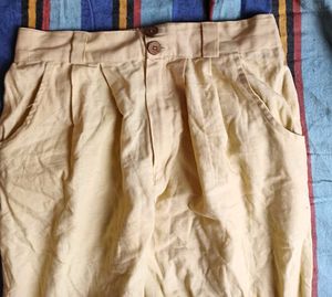 Beige Casual Pants buy 2 get two
