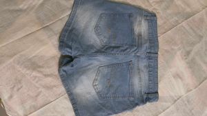 Light Wash Denim Shorts