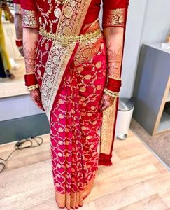 Red Banarasi Silk Saree