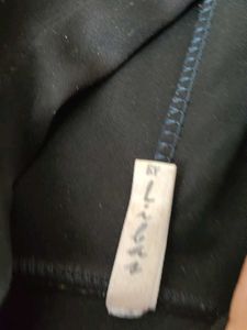 Stylish Black Tracksuit with Horse Print