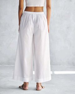 Nicobar Wide Leg Palazzo Pants