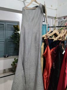 Elegant Grey Dress
