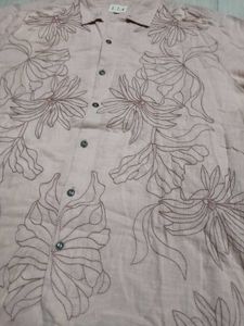 Boxy fit shirt ( Embroided )
