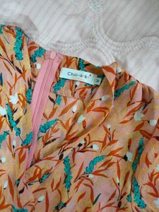 Chic Wrap Dress with Floral Print
