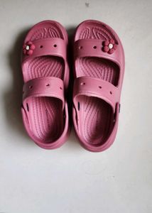 Cute Pink Flower Sandals