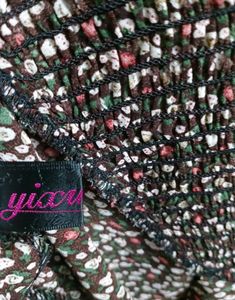 Floral Print Sheer Blouse