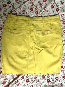 Selling Yellow Mini Skirt