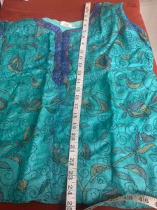 Pure Silk Short Kurthi