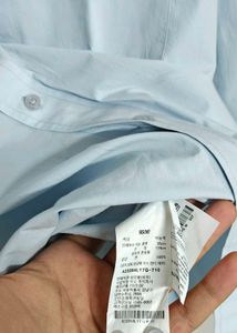 8Seconds Light Blue Collared Button-Up Shirt