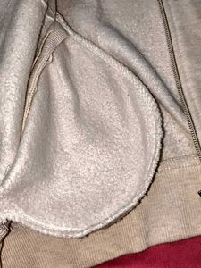 Floral Embroidered Zip-Up Hoodie