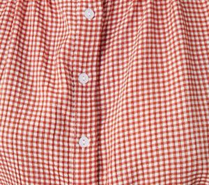 New Trendyol Pink Ghingham Top