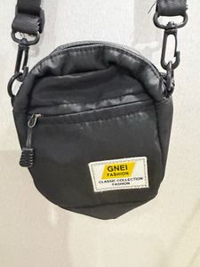 Black crossbody bag