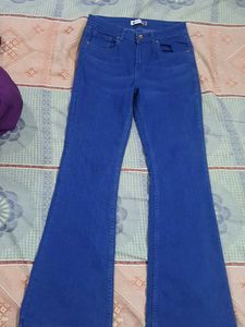 Blue Flare Jeans