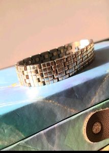 Magnet Stylish Two-Tone Bracelet