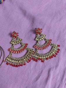 Combo of three different earrings