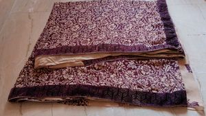 Beautiful Floral Print Saree