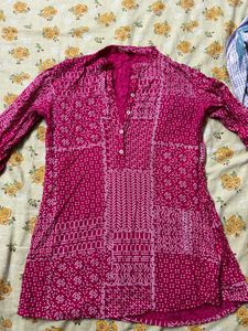 Bandhani Print short Kruti