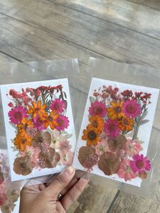 Pressed Flowers Sheets Combo