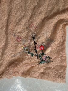 Embroidered Sheer Mesh Top
