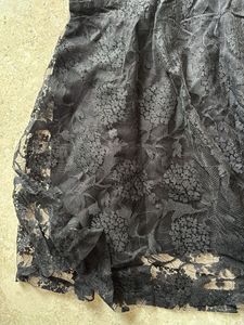 Black Net Dress