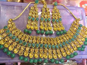Elegant Gold-tone Jewelry Set