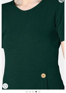 Dark Green Dress