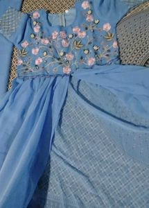 Elegant Blue Kurta Set