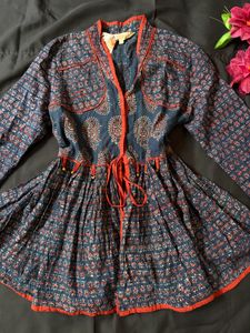 Boho Paisley Print Kurta