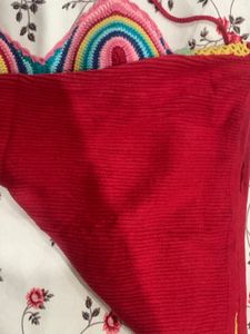 crochet y2k halter neck top(padded)