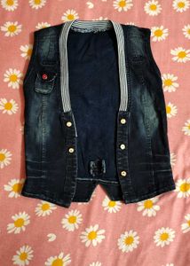 Stylish Denim Vest