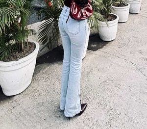 Light Wash Flare Jeans