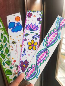 Hand drawn Bookmarks🌷☁️