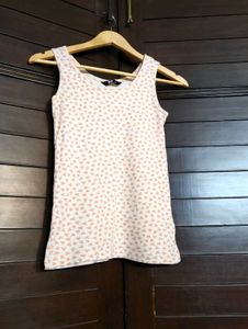 Cute Heart Print Tank Top