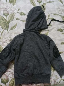 Gray Zip-Up Hoodie