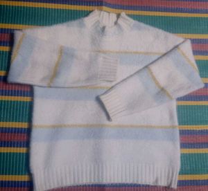 Striped Knit Pullover