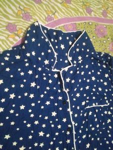 Star Print Sleep Shirt