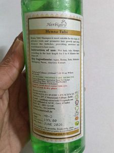 Herbigiri Herbal Henna Tulsi Shampoo (2 Bottles)