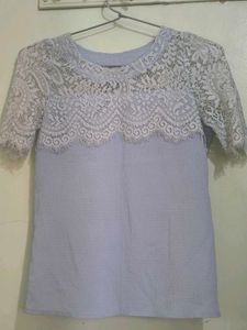 Elegant Lace Detail Top