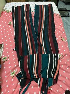 Chic Striped Wide-Leg Jumpsuit