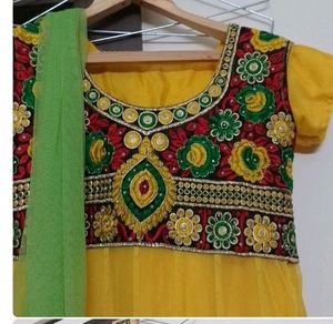 Anarkali Kurti With Dupatta