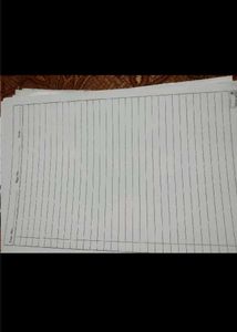 Assorted Lined &amp; Blank Papers