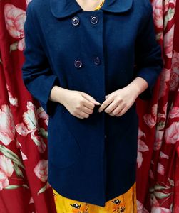 Combo Offer,Vibrant Orange Wool Coat