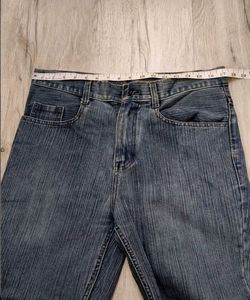 Vintage Wide Leg Blue Jeans
