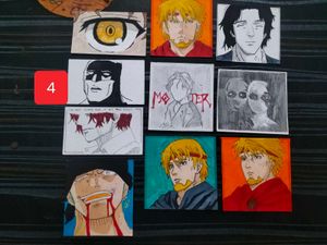 Hand made small artworks, to keep in phone back