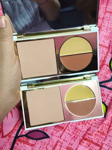 pack of 2 Face Powder &amp; Blush Palette