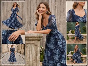 Boho Floral Maxi Dress
