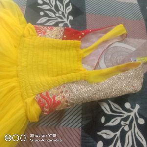 Vibrant frock