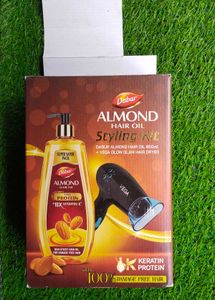 Dabur Almond Hair Oil Styling Kit